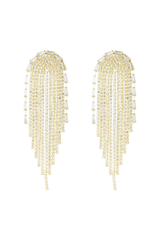 festive rainbow earrings