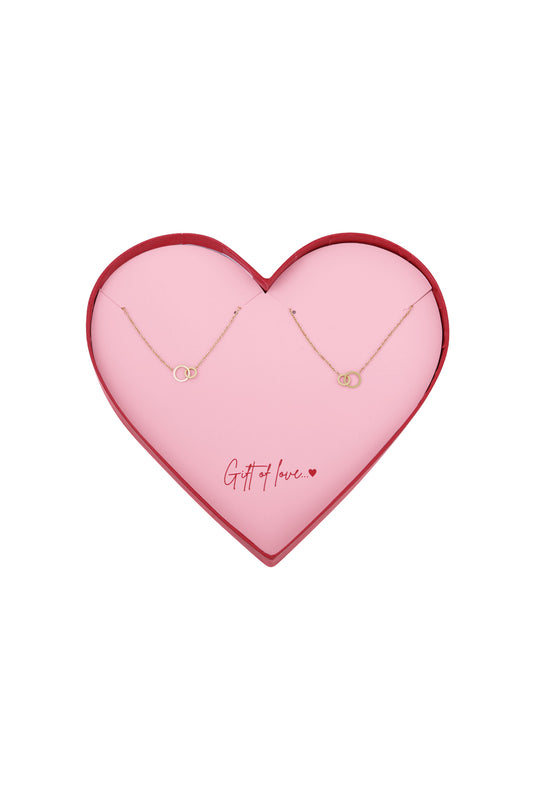 gift of love stainless steel infinity bracelets